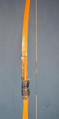 Golden Arrow Archery Longbow by Jaques, London, 1950s