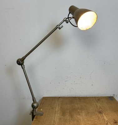 Lampe de bureau vintage à pince, 1960