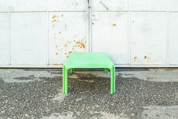 Green Arcadia Coffee Table by Vico Magistretti for Artemide, 1970