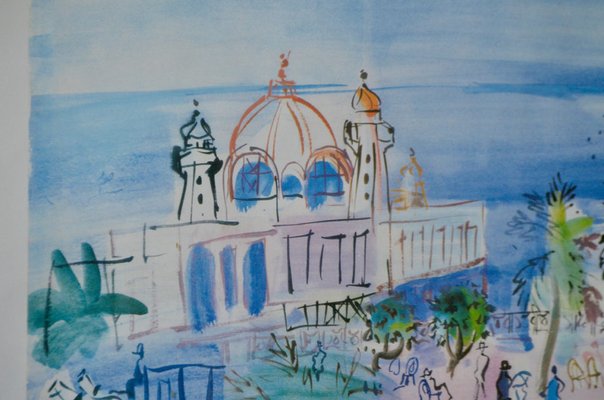Raoul Dufy, Nice, Screen Print for sale at Pamono