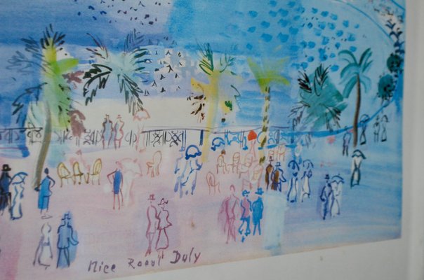 Raoul Dufy, Nice, Screen Print for sale at Pamono