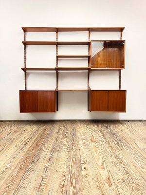 Mid Century Modern Royal System Wall Unit by Poul Cadovius for Cado Denmark 1950s for sale at Pamono