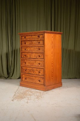Victorian pine chest of drawers discount
