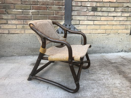 Vintage Espri Safari Sessel aus Bambus von Ikea, Schweden, 1970er bei  Pamono kaufen
