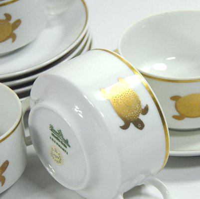 STUNNING ROSENTHAL GERMANY STUDIO-LINIE PORCELAIN WOLF BAUER FLORAL