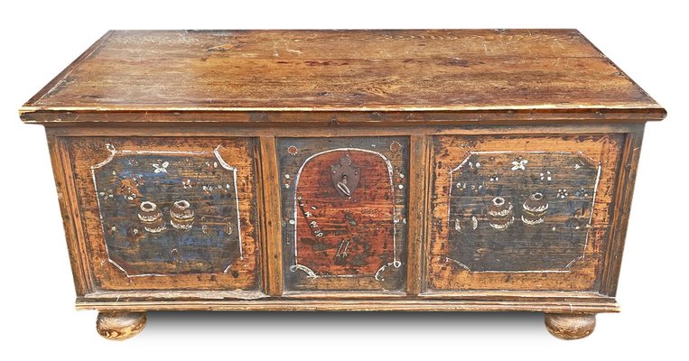 Painted blanket chest deals