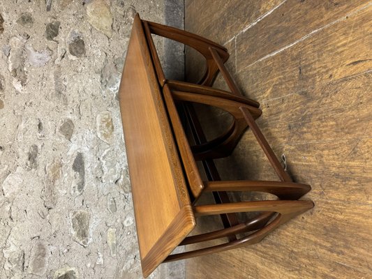 G plan teak sale nest of tables