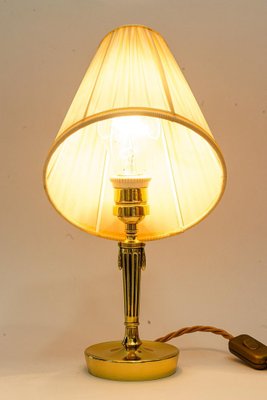 Art Deco Table Lamp with Fabric Shade, Vienna, Austria  display picture 3