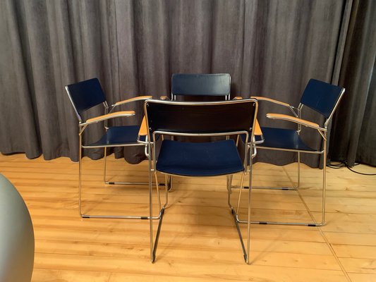 Sultana Chairs from Arrben, Italy, 1980s, Set of 4 for sale at Pamono