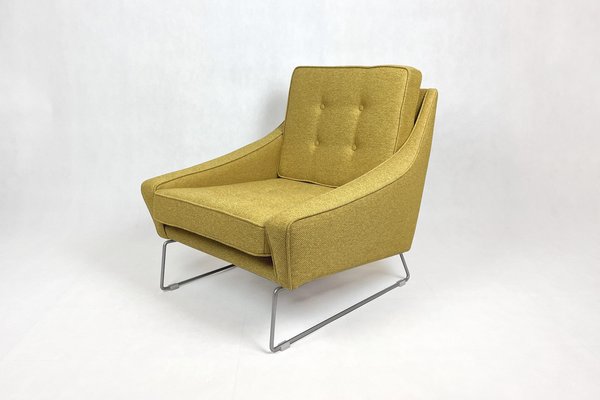 Yellow armchair online sale