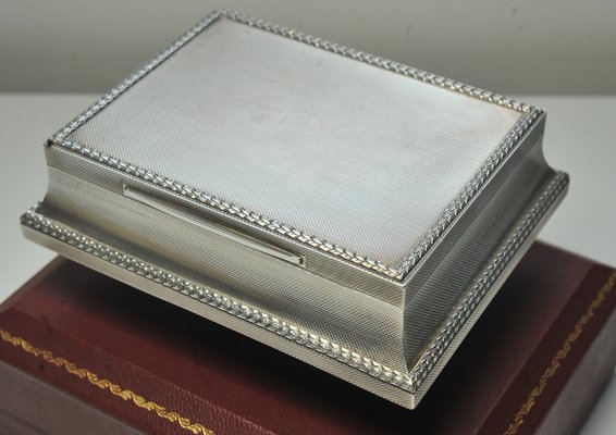 Sterling Silver Cigarette Box from Asprey & Co. London, 1950s for sale at  Pamono