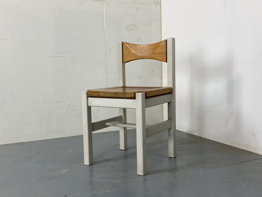 Chaise vintage Skole blanche - Style scandinave