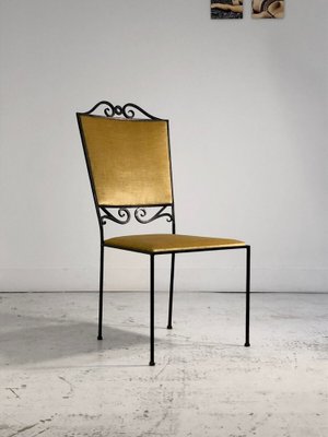 Neo Classical Shabby Chic Sculptural Chair France 1980s for sale