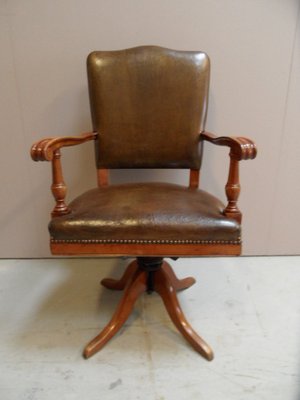 Cherry wood desk chair deals