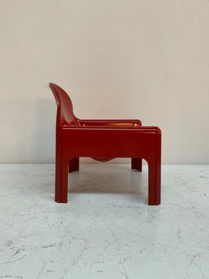 Red Model 4794 Lounge Chair by Gae Aulenti for Kartell 1974 for
