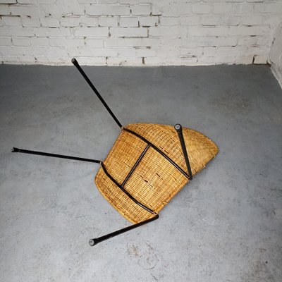 Italian Basket Chair by Gian Franco Legler for sale at Pamono