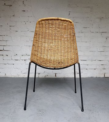 Italian Basket Chair by Gian Franco Legler for sale at Pamono