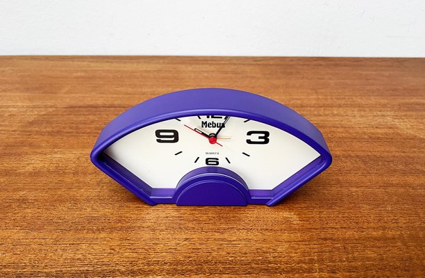 Mid-Century German Space Age Alarm Clock from Mebus, 1960s for