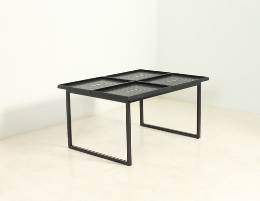 Metallic geometric sale wire coffee table