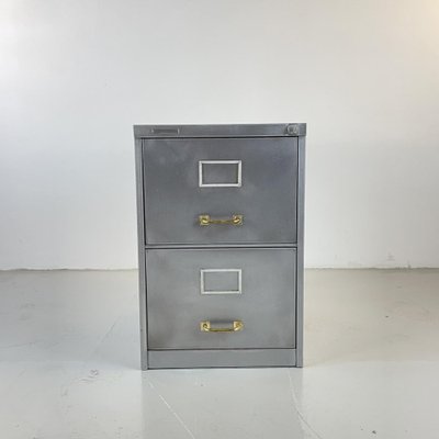 Stripped metal filing on sale cabinet