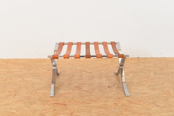 Vintage Barcelona Stool By Ludwig Mies Van Der Rohe For Knoll For