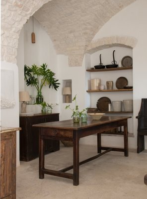 Italian Country Dining Table for sale at Pamono