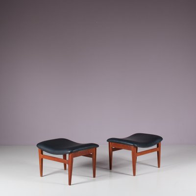 Danish Ottoman by Finn Juhl for France & Son, 1950 for sale at Pamono