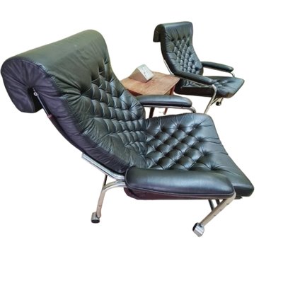 Chairs ikea leather best sale