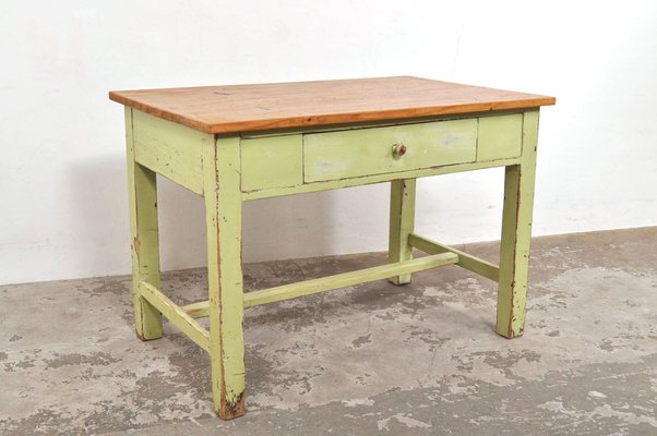 Vintage table with drawer deals