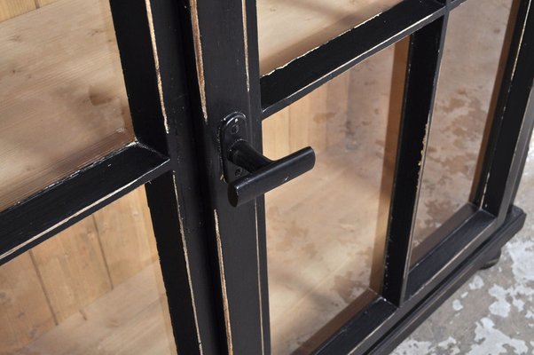 Black casement sale cabinet