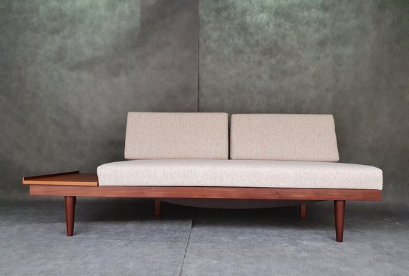 Mid century cheap wood daybed