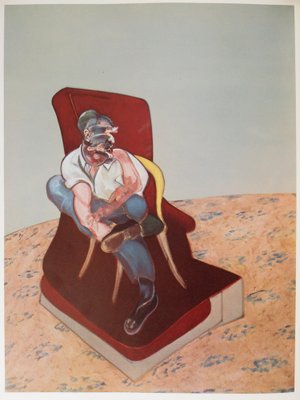 Francis Bacon, Three Studies for Portrait of Lucian Freud, 1966