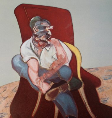 Francis Bacon, Three Studies for Portrait of Lucian Freud, 1966