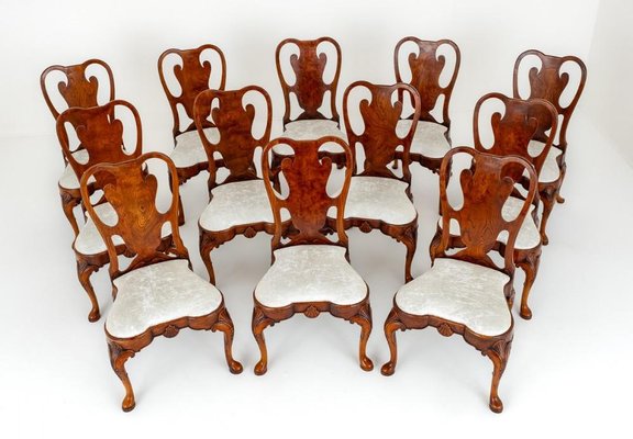Antique queen anne chairs for sale deals