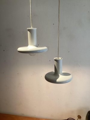 Optima Lamp in Aluminum by Hans Due for Fog & Mørup for sale at Pamono