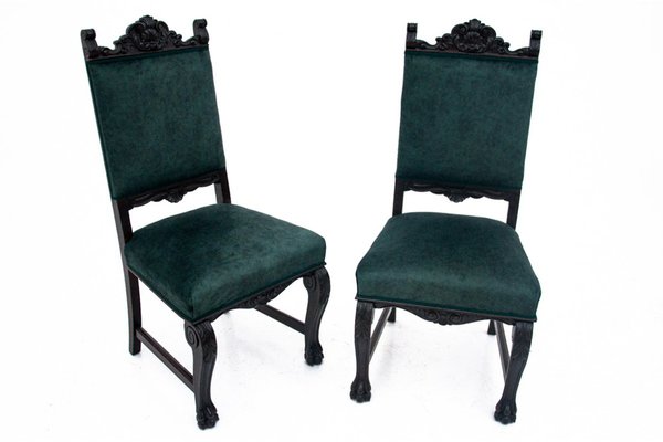 Chairs on Lions Paws Western Europe 1920s Set of 2 for sale at