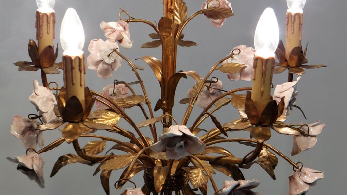 Mid Century Hollywood Regency Chandelier 1950s For At Pamono Mid Century Hollywood Regency Chandelier 1950s 10