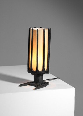 Small black wrought iron table lamps deals