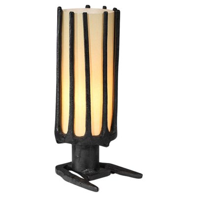 Small black wrought 2024 iron table lamps