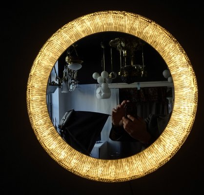 Beleuchteter Spiegel von Egon Hillebrand für Hillebrand Lighting, 1960er bei Pamono kaufen