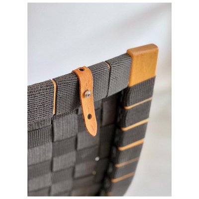 Vintage Danish Woven Armchair for sale at Pamono