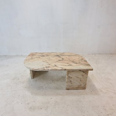 Italian Marble Coffee Table 1980s
