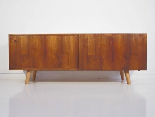 Niedriges Vintage Sideboard Von Ib Kofod Larsen Fur Faarup