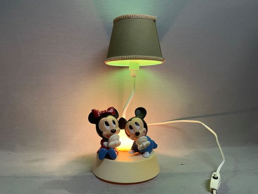 Amerikanische Mickey Mouse Tischlampe von Walt Disney, 1984 bei Pamono  kaufen