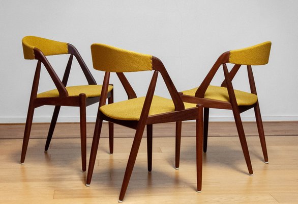 Yellow mid century dining chair deals