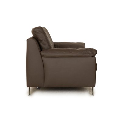 Flex Plus Leather Sofa by Ewald Schillig Set of 2 for sale at Pamono