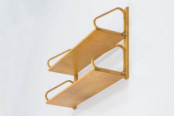 【】Alvar Aalto サービングプラター オーク Wall Shelf by Alvar Aalto for Artek for sale at Pamono