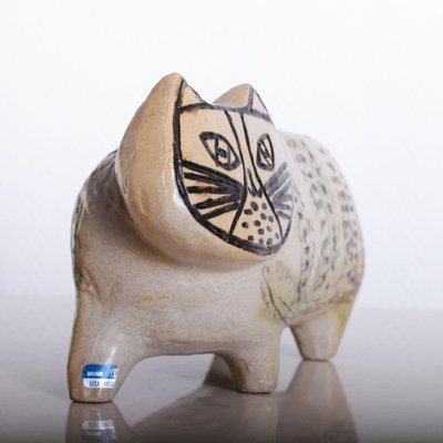 Stoneware Cat by Lisa Larson for Gustavsberg for sale at Pamono