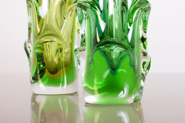 60's Vintage アートガラス Vase by BERANEK,JAN Jan Beranek | Artisitc Vase, pattern number 9318 (1970-1990