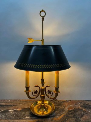 Brass bouillotte lamp deals